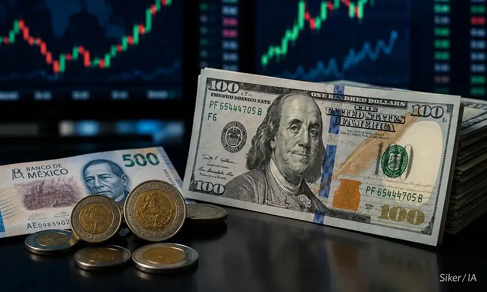 Precio del dólar HOY lunes 31 de agosto de 2026 frente al peso mexicano