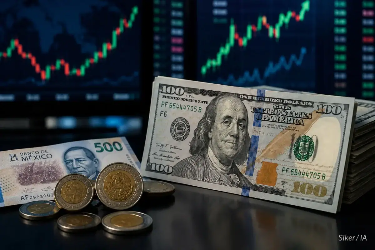 Precio del dólar HOY lunes 31 de agosto de 2026 frente al peso mexicano