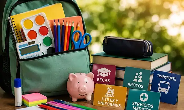 Estudiantes regresan a clases en Jalisco con apoyos y becas para el ciclo escolar 2026-2027