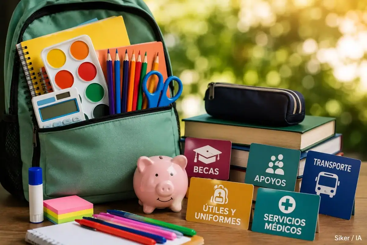 Estudiantes regresan a clases en Jalisco con apoyos y becas para el ciclo escolar 2026-2027