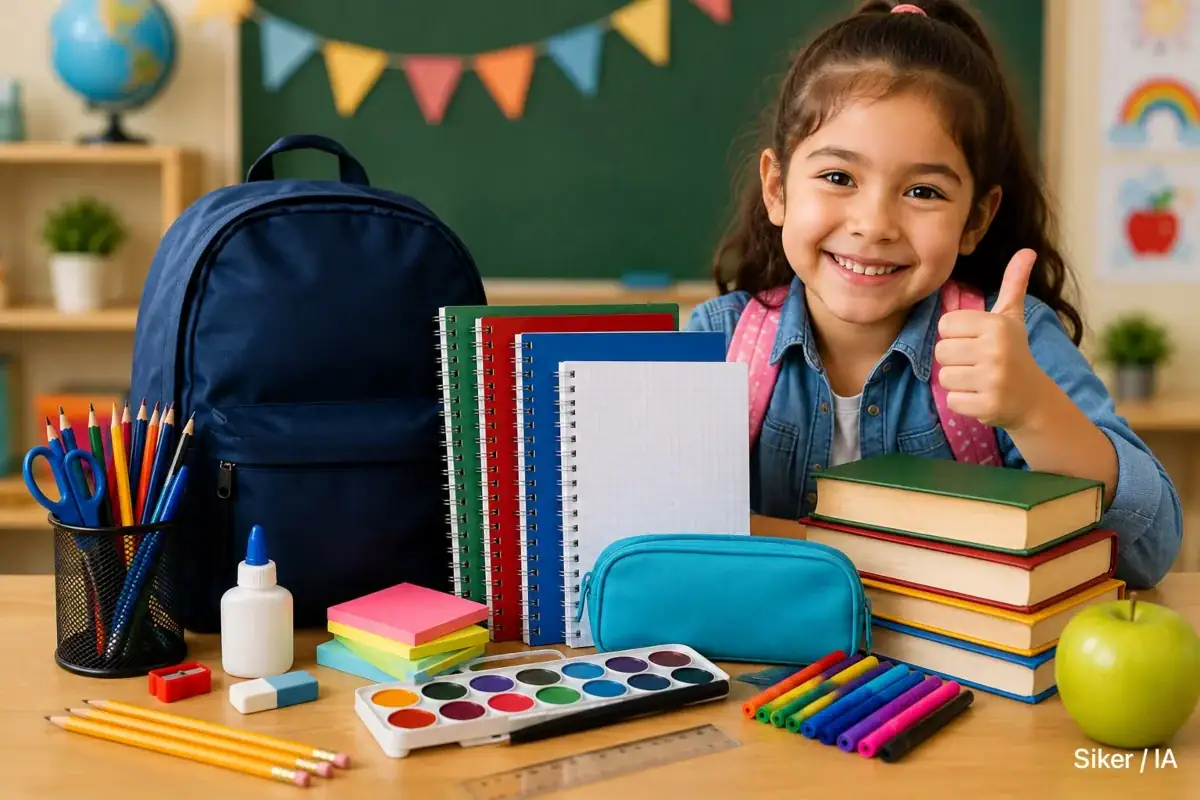 Profeco ofrece herramientas y recomendaciones para ahorrar en la compra de útiles escolares.