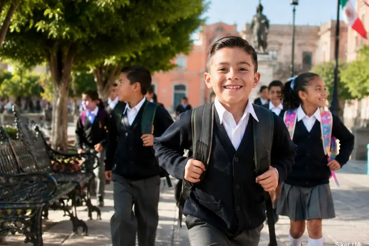 Estudiantes regresan a clases en Jalisco este lunes 31 de agosto de 2026