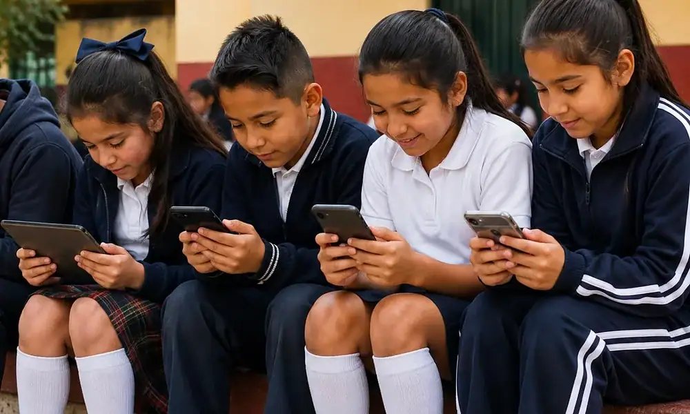 México consultará a docentes sobre regulación del uso de teléfonos celulares en escuelas