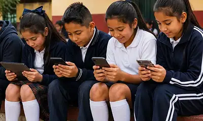 México consultará a docentes sobre regulación del uso de teléfonos celulares en escuelas