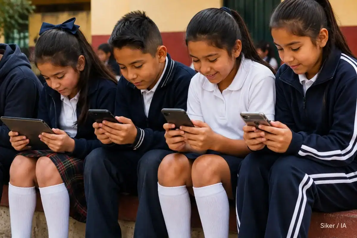 México consultará a docentes sobre regulación del uso de teléfonos celulares en escuelas