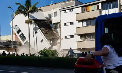 SRE da seguimiento a mexicanos en Colombia tras sismo de magnitud 7.4.