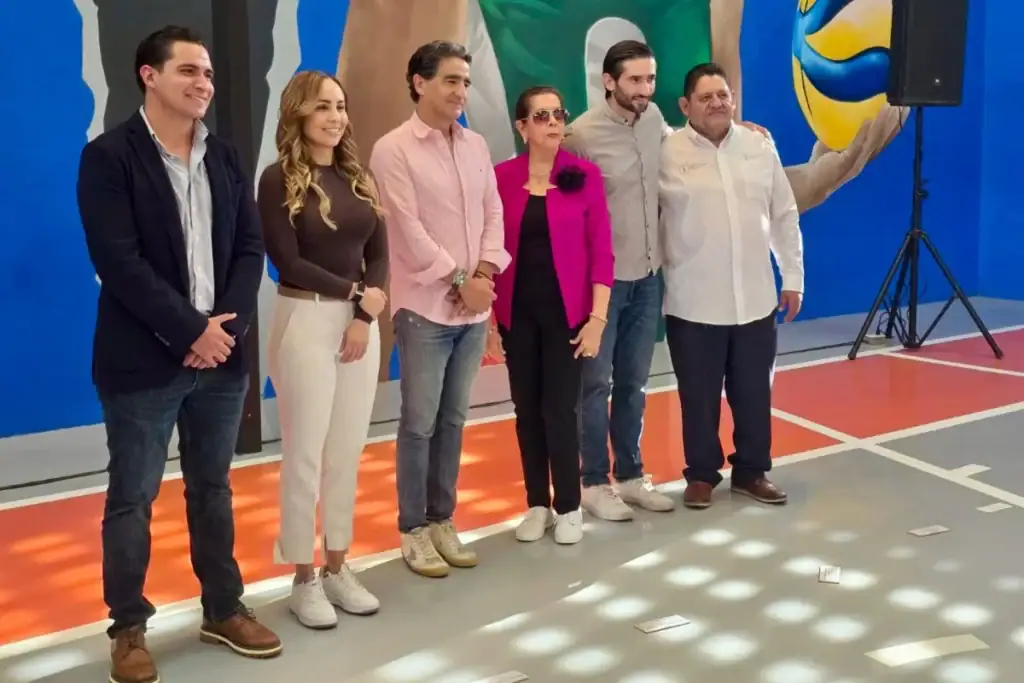 Cancha de usos múltiples rehabilitada en Atemajac, Zapopan