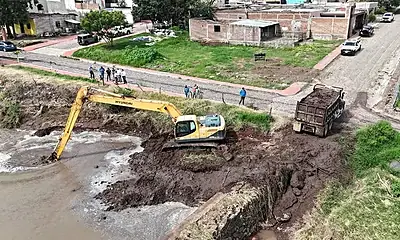 La CEA retirará sedimentos y materiales de la presa Tecata y el arroyo Zapotlanejo