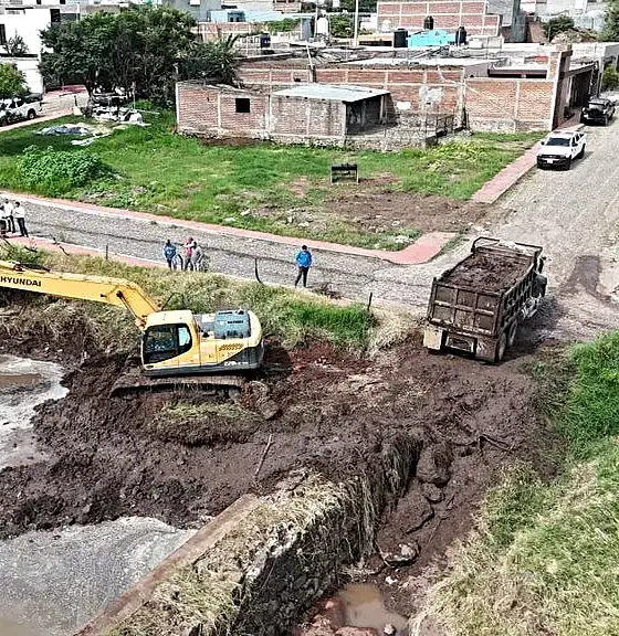 La CEA retirará sedimentos y materiales de la presa Tecata y el arroyo Zapotlanejo