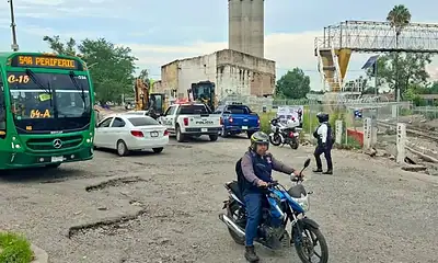 Obras y cierre vial en Juan de la Barrera en Las Juntas, Tlaquepaque