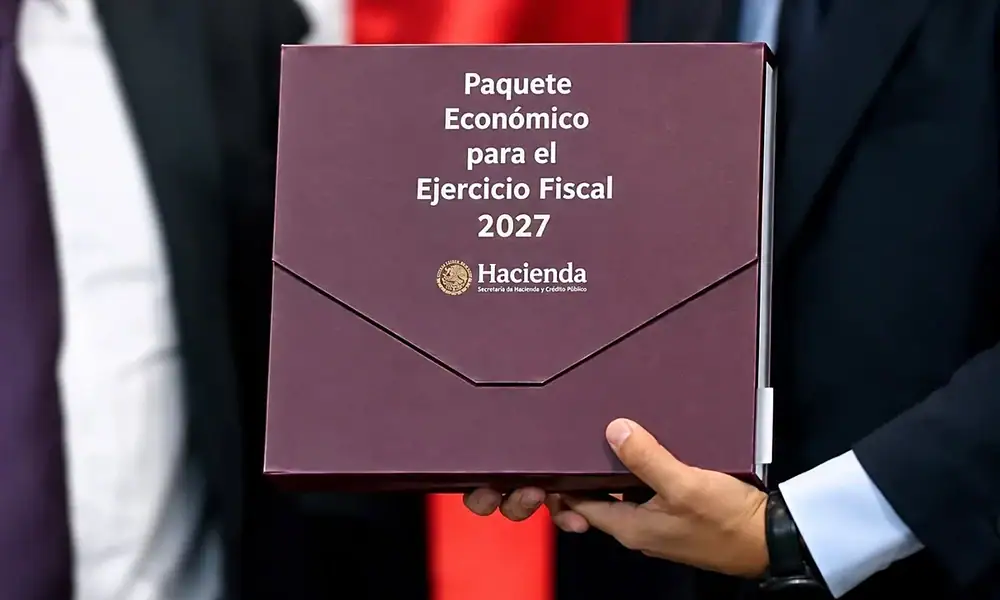 Entrega del Paquete Económico 2027 en la Cámara de Diputados