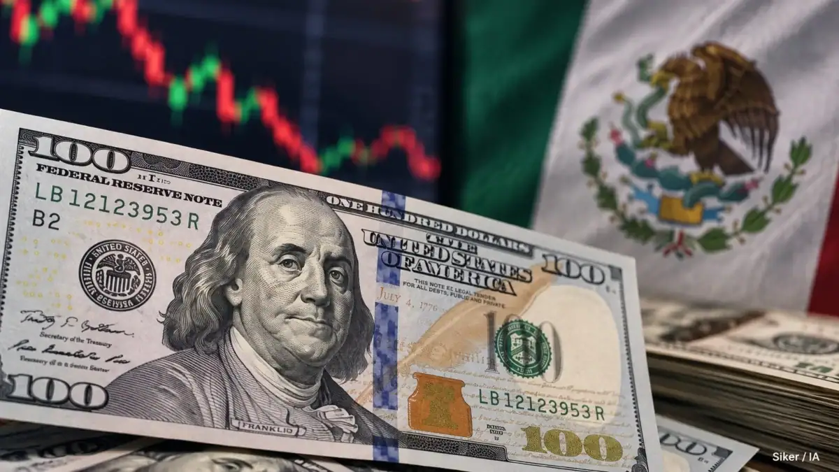 Precio del dólar HOY lunes 21 de septiembre de 2026 frente al peso mexicano