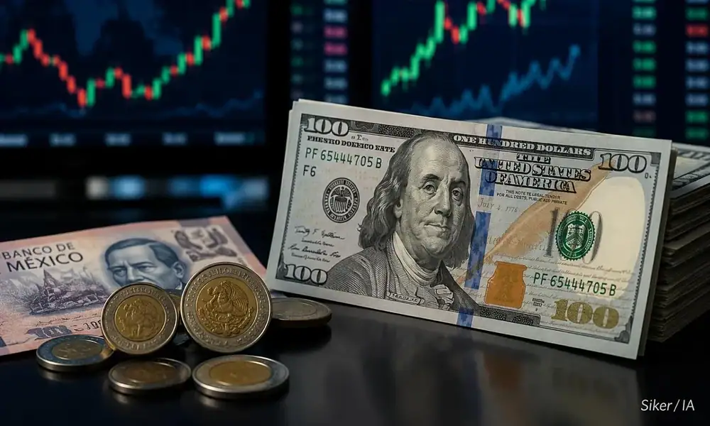 Precio del dólar HOY lunes 14 de septiembre de 2026 frente al peso mexicano