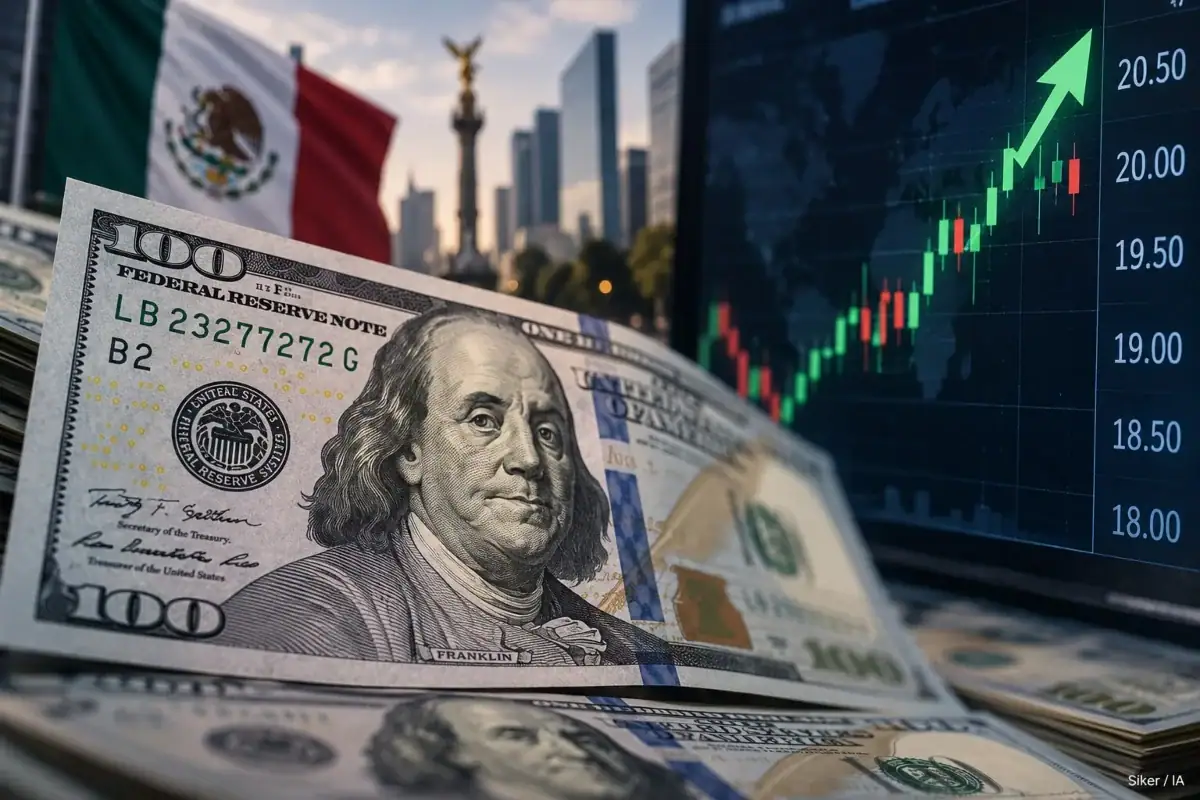 Precio del dólar HOY miércoles 23 de septiembre de 2026 frente al peso mexicano