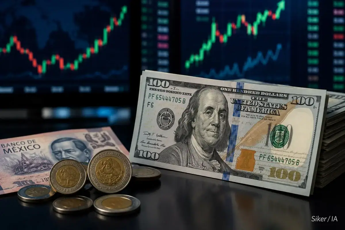 Precio del dólar HOY viernes 18 de septiembre de 2026 frente al peso mexicano