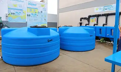 Zapopan instala Escuela de Lluvia con capacidad para 10 mil litros