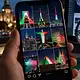 Collage viral de monumentos supuestamente iluminados por México en 2026