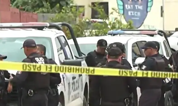 Operativo de seguridad tras enfrentamiento de la FGR en Tlajomulco