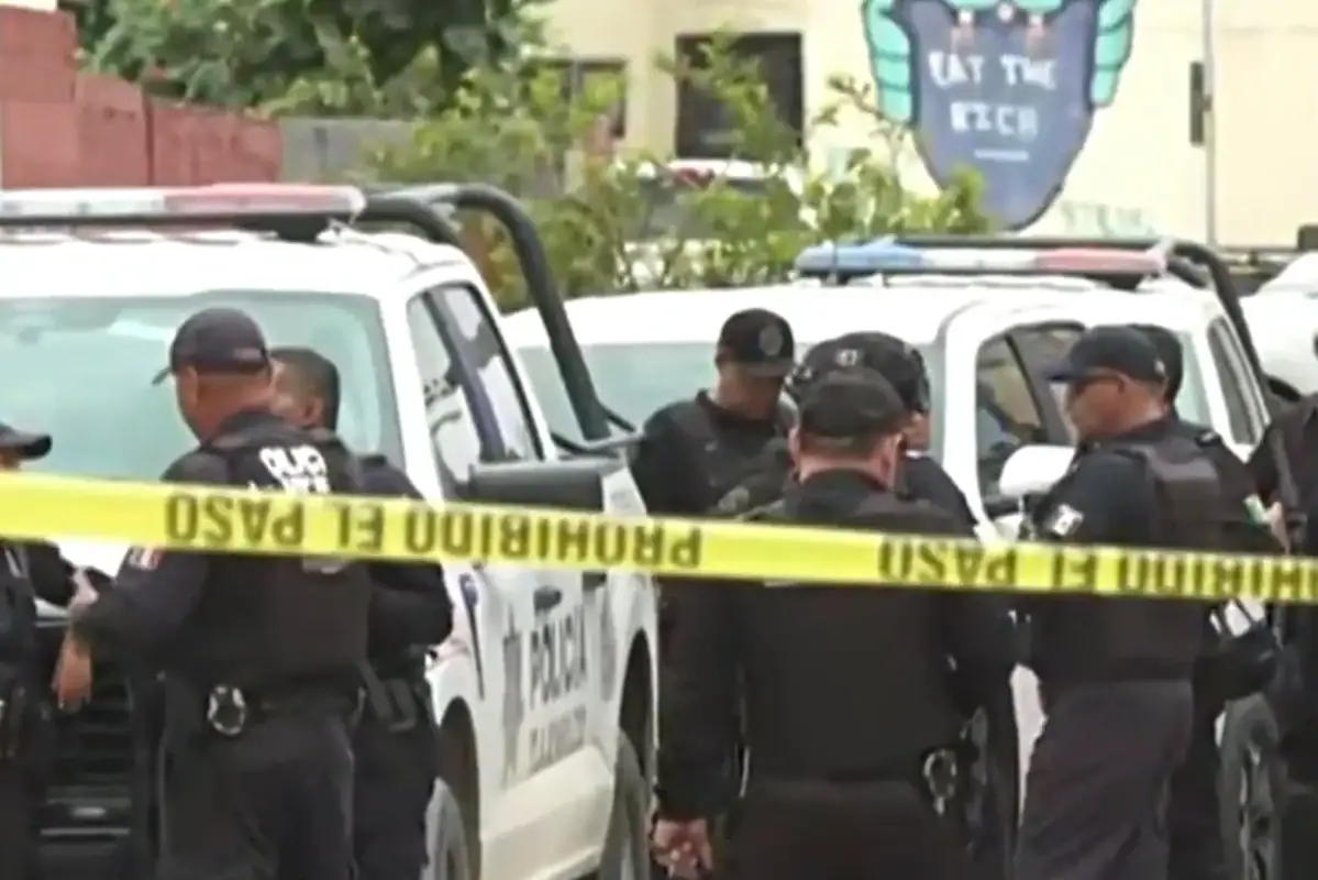 Operativo de seguridad tras enfrentamiento de la FGR en Tlajomulco