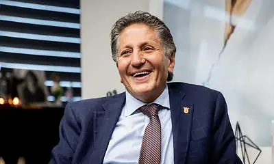Juan José Frangie durante una actividad del Gobierno de Zapopan.