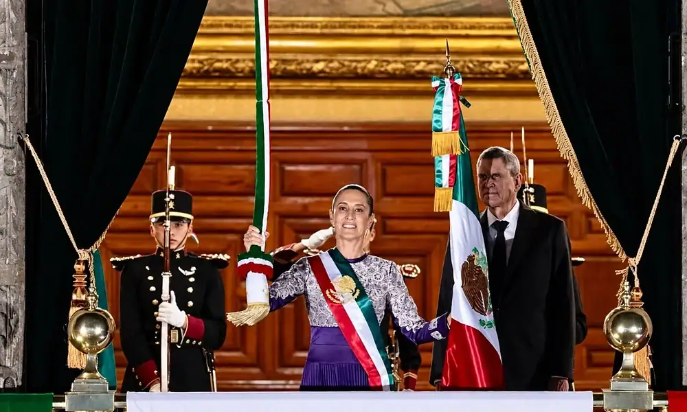 Ceremonia nacional del Grito de Independencia 2026 en Palacio Nacional
