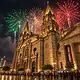 Celebración del Grito de Independencia en el Centro Histórico de Guadalajara