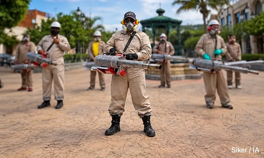 Brigadas de prevención del dengue en Jalisco durante la temporada de lluvias de 2026