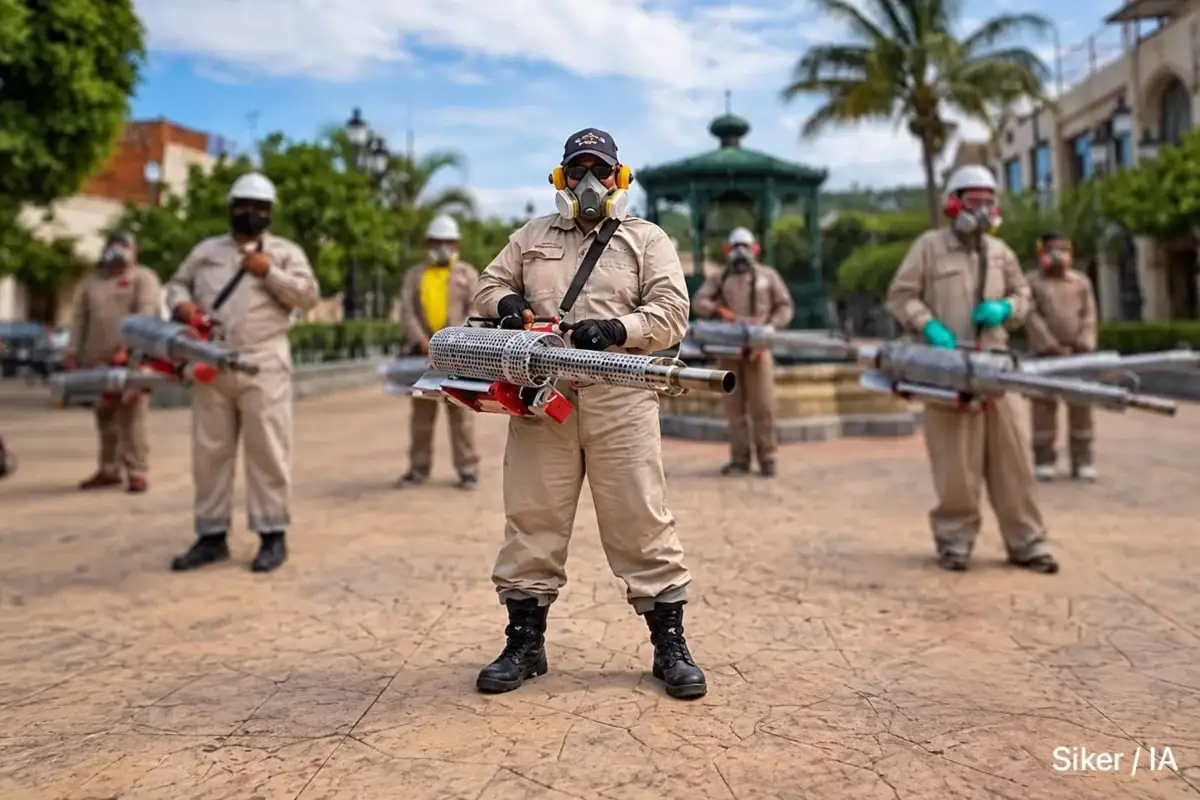 Brigadas de prevención del dengue en Jalisco durante la temporada de lluvias de 2026