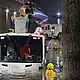 Rescate de pasajeros de camión inundado en carretera a Nogales en Zapopan.