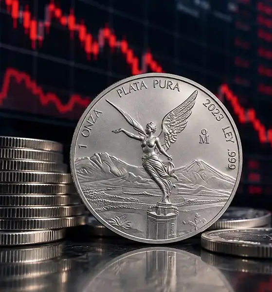 Precio de la onza de plata Libertad HOY martes 22 de septiembre de 2026