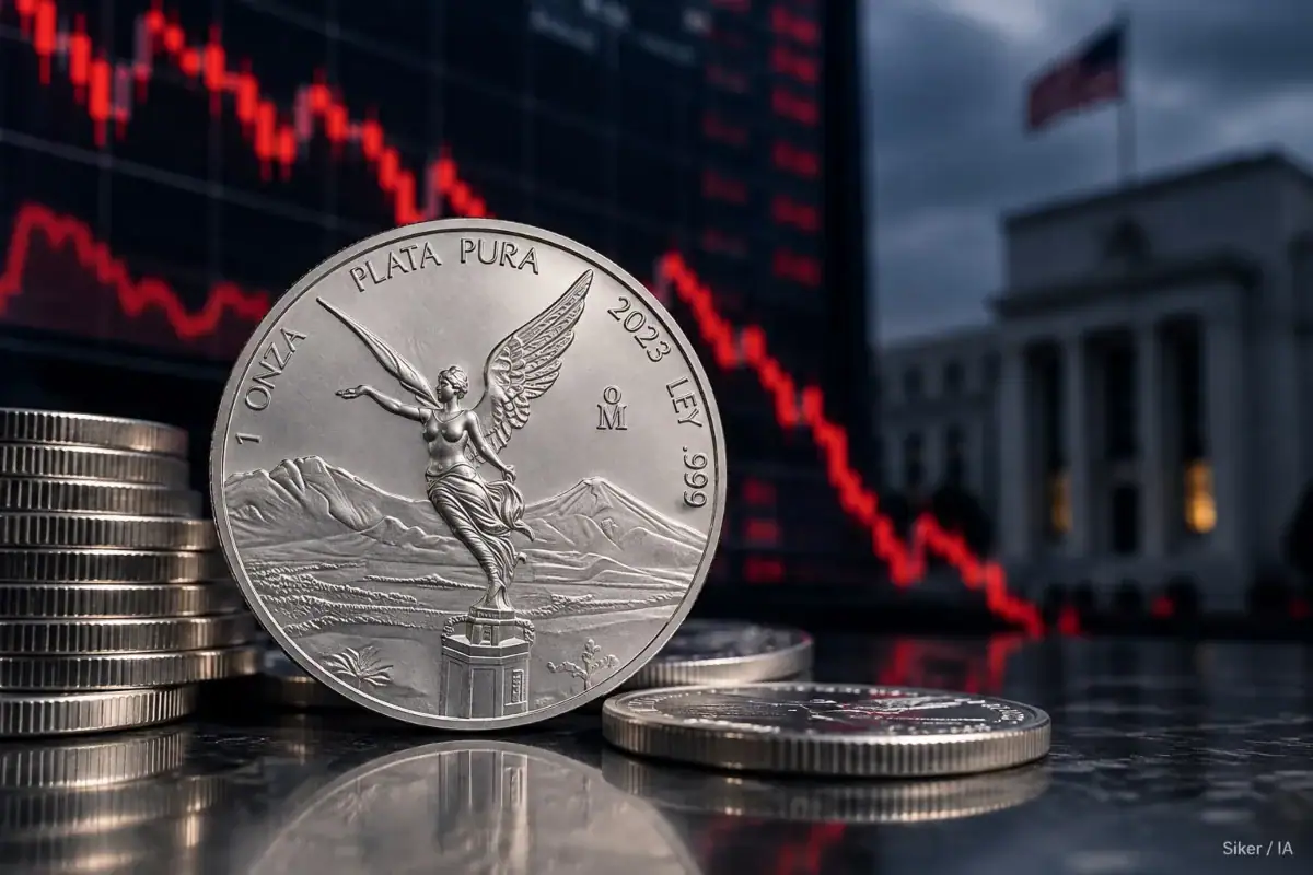 Precio de la onza de plata Libertad HOY martes 22 de septiembre de 2026