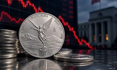 Precio de la onza de plata Libertad HOY martes 15 de septiembre de 2026