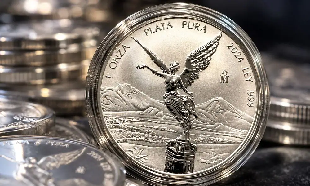 Onza de plata Libertad HOY baja dos pesos este miércoles 30 de septiembre