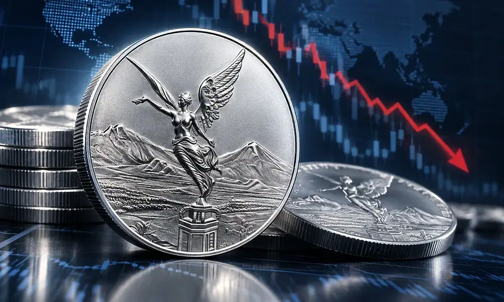 Precio de la onza de plata Libertad hoy jueves 24 de septiembre de 2026