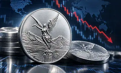 Precio de la onza de plata Libertad hoy jueves 24 de septiembre de 2026