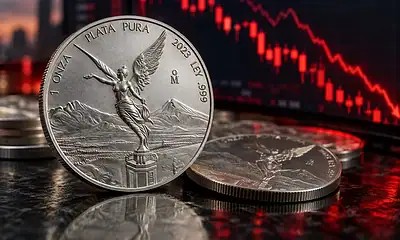 Precio de la onza de plata Libertad HOY viernes 25 de septiembre de 2026