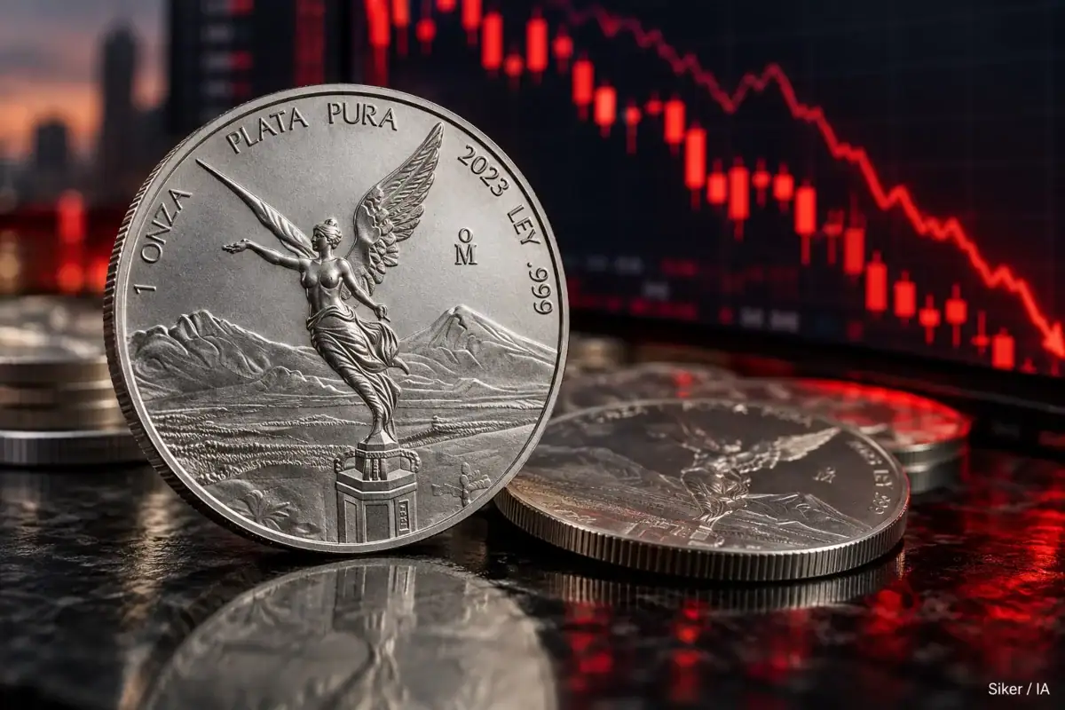 Precio de la onza de plata Libertad HOY viernes 25 de septiembre de 2026