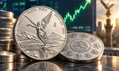 Precio de la onza de plata Libertad HOY miércoles 23 de septiembre de 2026