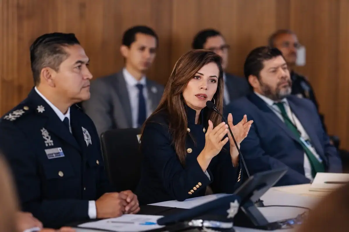 Elementos de la Policía de Guadalajara durante labores de seguridad