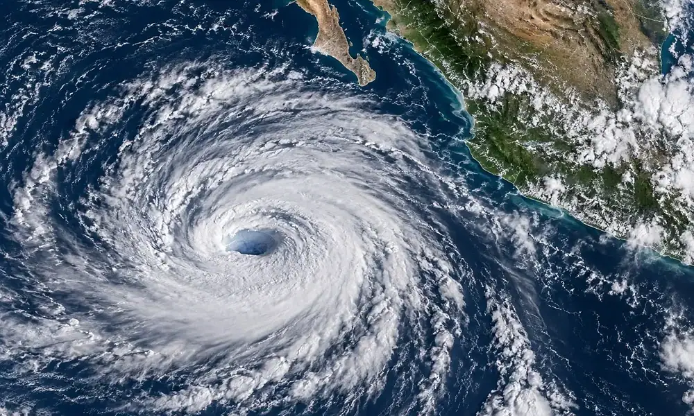Huracán Polo se aleja de Jalisco este 25 de septiembre de 2026