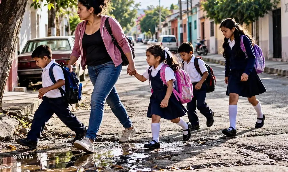 Reanudación de clases presenciales en Jalisco tras el Huracán Polo