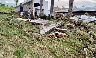 Brigadas recorren viviendas afectadas por inundaciones en Zapotlanejo