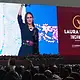 Laura Imelda Pérez durante su Segundo Informe de Gobierno en Tlaquepaque