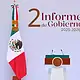Claudia Sheinbaum durante su Segundo Informe de Gobierno