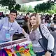 Danzantes y autoridades durante la inauguración de la quinta edición del Tianguis de la y el Danzante en Zapopan.