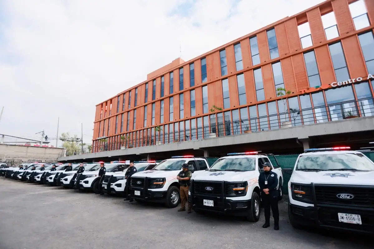 Entrega de 25 nuevas patrullas a la Policía de Tlajomulco