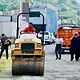 Trabajos de bacheo y rehabilitación de vialidades en Tlajomulco