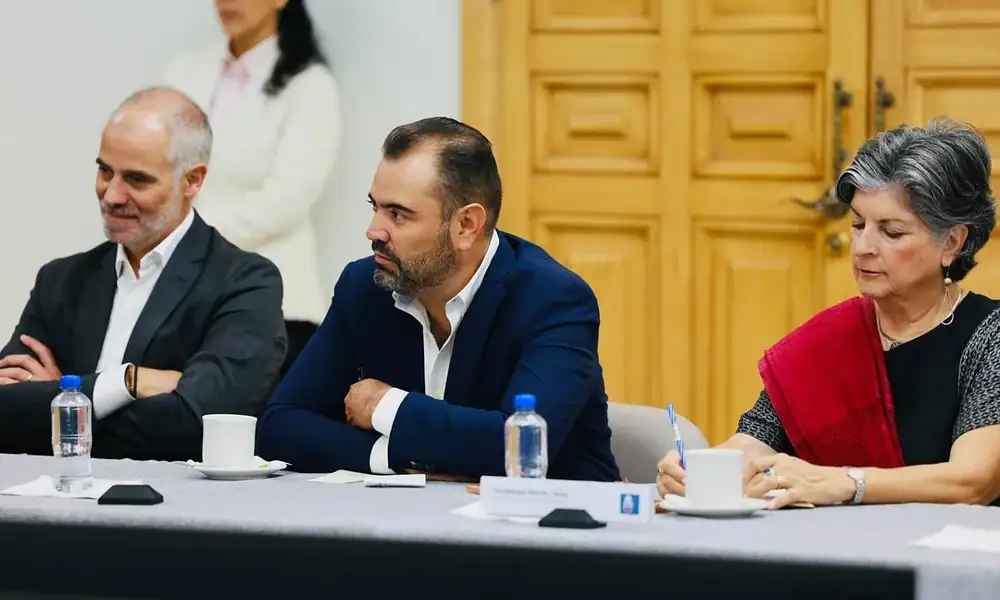 Gerardo Quirino durante la presentación del Repositorio de Acciones por la Paz en Jalisco