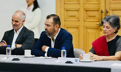 Gerardo Quirino durante la presentación del Repositorio de Acciones por la Paz en Jalisco