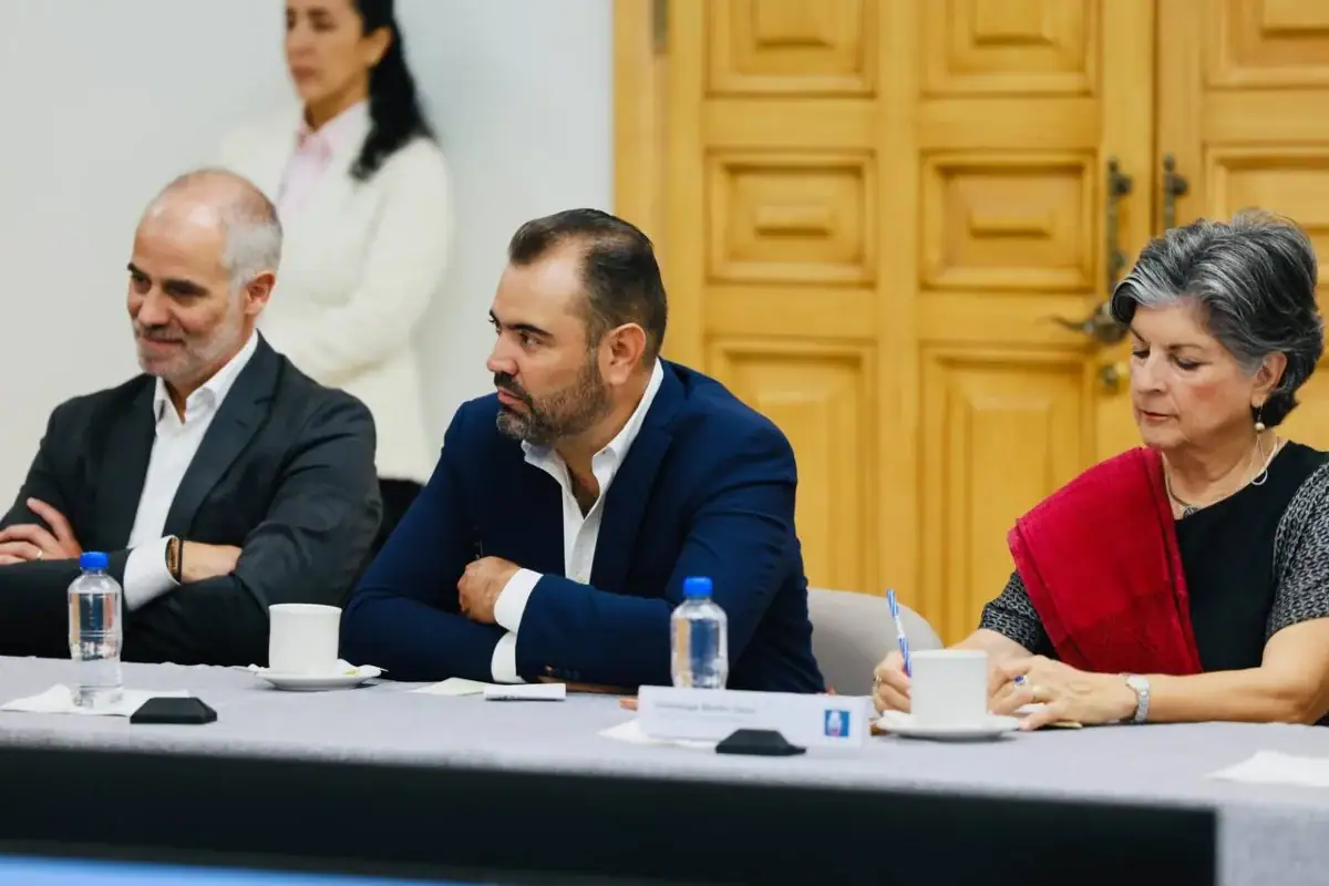 Gerardo Quirino durante la presentación del Repositorio de Acciones por la Paz en Jalisco
